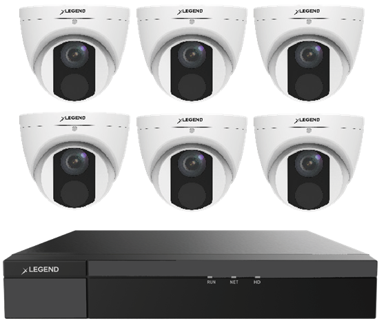 Nvr Stand 8 Channel 2 TB 4K NVR Bundled with 6 x 4MP Turrets | Inaxsys Video ...