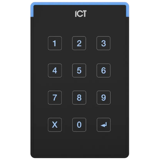 Lecteur TSEC EXTRA COMBO 13,56 MHz / 125 kHz avec Bluetooth et clavier ...